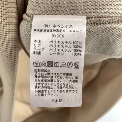 【中古品】【メンズ】 NEEDLES ニードルズ QV306 TRACK CREW NECK SHIRT トラック クルーネック 長袖 シャツ CREAM.PINK SIZE:L ※汚れ有 140-260719-io-55-fuzh 万代Net店