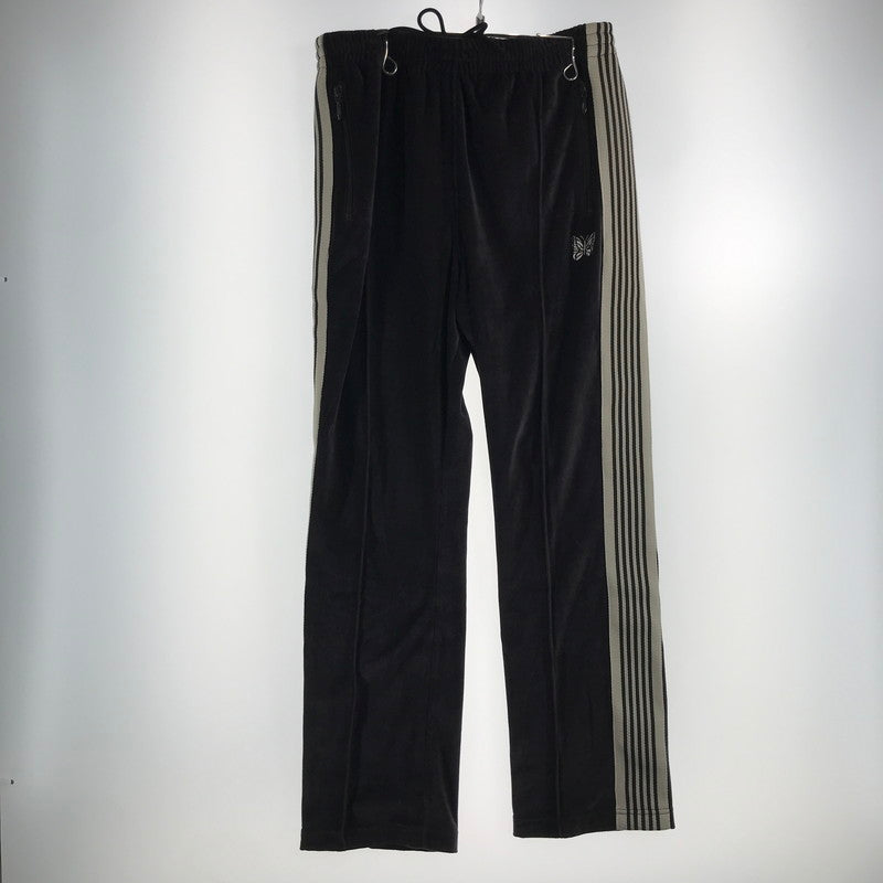 【中古品】【メンズ】 NEEDLES ニードルズ QV321 VELOUR 25SS NARROW TRACK PANT ベロア ナロートラックパンツ カラーCHARCOAL SIZE:M 151-260720-ky-04-fuzh 万代Net店