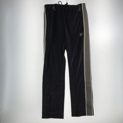 【中古品】【メンズ】 NEEDLES ニードルズ QV321 VELOUR 25SS NARROW TRACK PANT ベロア ナロートラックパンツ カラーCHARCOAL SIZE:M 151-260720-ky-04-fuzh 万代Net店