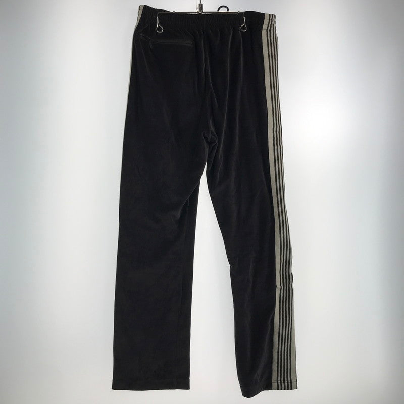 【中古品】【メンズ】 NEEDLES ニードルズ QV321 VELOUR 25SS NARROW TRACK PANT ベロア ナロートラックパンツ カラーCHARCOAL SIZE:M 151-260720-ky-04-fuzh 万代Net店