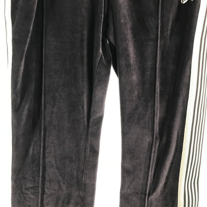 【中古品】【メンズ】 NEEDLES ニードルズ QV321 VELOUR 25SS NARROW TRACK PANT ベロア ナロートラックパンツ カラーCHARCOAL SIZE:M 151-260720-ky-04-fuzh 万代Net店