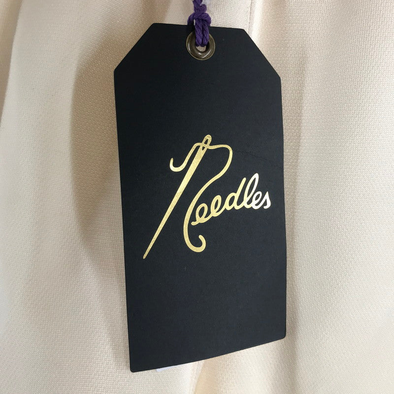 【中古品】【メンズ】 NEEDLES ニードルズ OT1692 SIDE LINE TRACK PANTS サイドライントラックパンツ CREAM.GREEN SIZE:M 151-260720-ky-05-fuzh 万代Net店