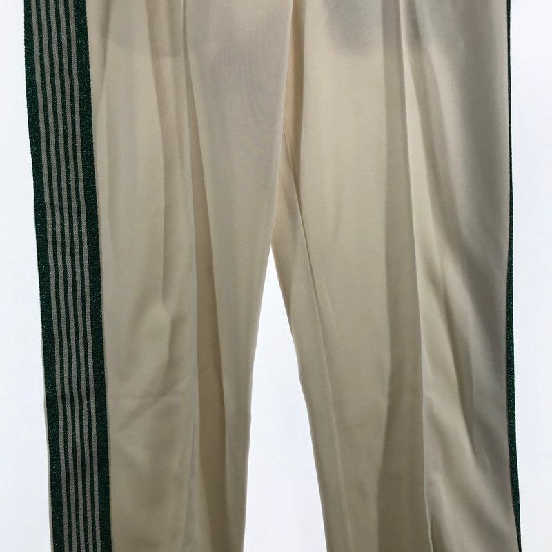 【中古品】【メンズ】 NEEDLES ニードルズ OT1692 SIDE LINE TRACK PANTS サイドライントラックパンツ CREAM.GREEN SIZE:M 151-260720-ky-05-fuzh 万代Net店