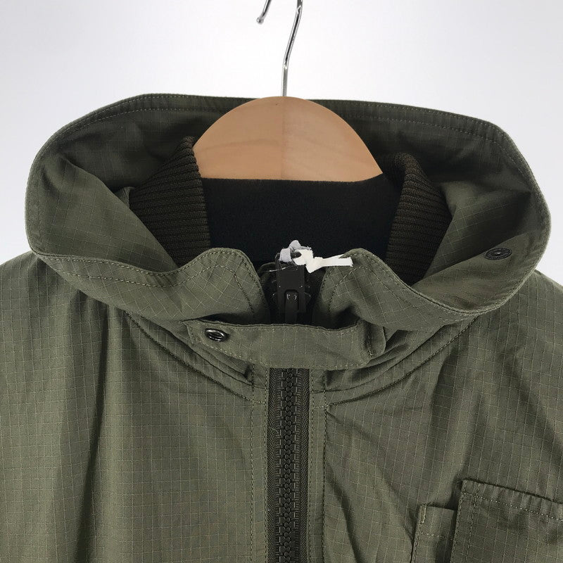 【中古品】【メンズ】 KOLOR BEACON カラービーコン 24SBM-G05142 ライトリップブルゾン KHAKI SIZE:02 140-260720-ky-10-fuzh 万代Net店