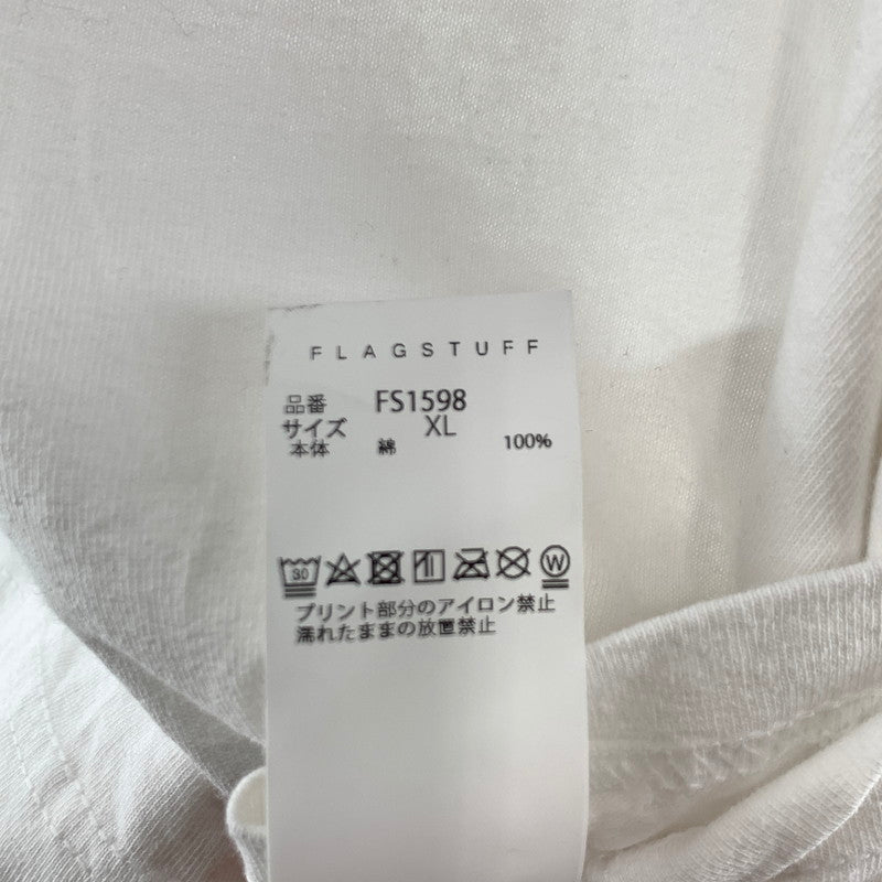 【中古品】【メンズ】 FLAGSTUFF×STAR WARS フラグスタフ ×スター・ウォーズ SS TEE カラーホワイト MACE SIZE:XL 140-260722-ky-13-fuzh 万代Net店