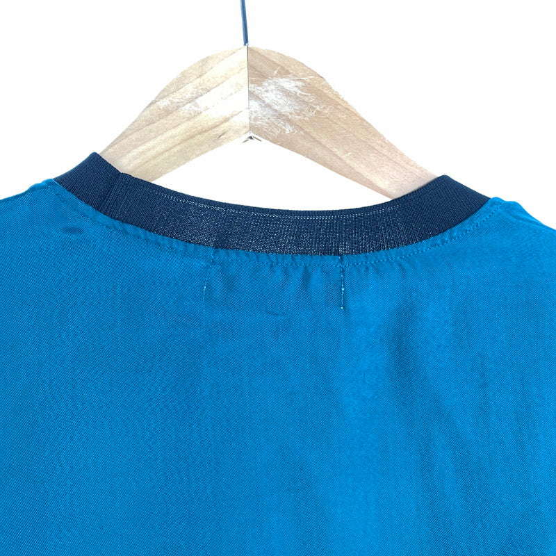 【中古品】【メンズ】 CULLNI クルニ SIDE SLIT WIDE SHIRTS サイドスリット ワイド シャツ 半袖 GREEN SIZE:02 タグ付 ※汚れ・シワあり 140-260719-io-57-fuzh 万代Net店
