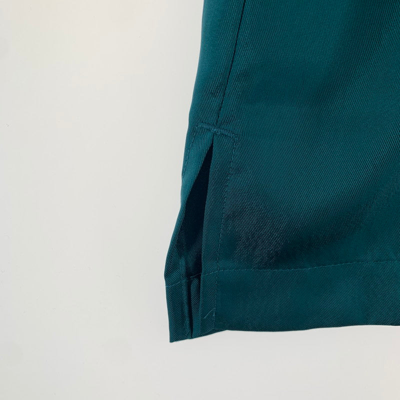 【中古品】【メンズ】 CULLNI クルニ SIDE SLIT WIDE SHIRTS サイドスリット ワイド シャツ 半袖 GREEN SIZE:02 タグ付 ※汚れ・シワあり 140-260719-io-57-fuzh 万代Net店