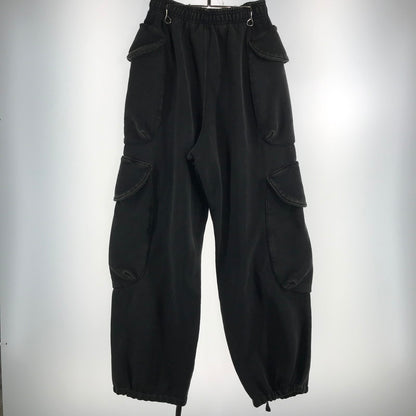 【中古品】【メンズ】 ENTIRE STUDIOS エンタイアスタジオ ES2379 24SS SWEAT CARGO PANTS スェット カーゴパンツ カラーBLACK SIZE:S 152-260720-ky-06-fuzh 万代Net店
