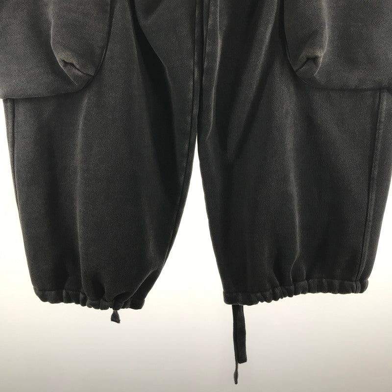【中古品】【メンズ】 ENTIRE STUDIOS エンタイアスタジオ ES2379 24SS SWEAT CARGO PANTS スェット カーゴパンツ カラーBLACK SIZE:S 152-260720-ky-06-fuzh 万代Net店