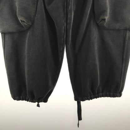 【中古品】【メンズ】 ENTIRE STUDIOS エンタイアスタジオ ES2379 24SS SWEAT CARGO PANTS スェット カーゴパンツ カラーBLACK SIZE:S 152-260720-ky-06-fuzh 万代Net店