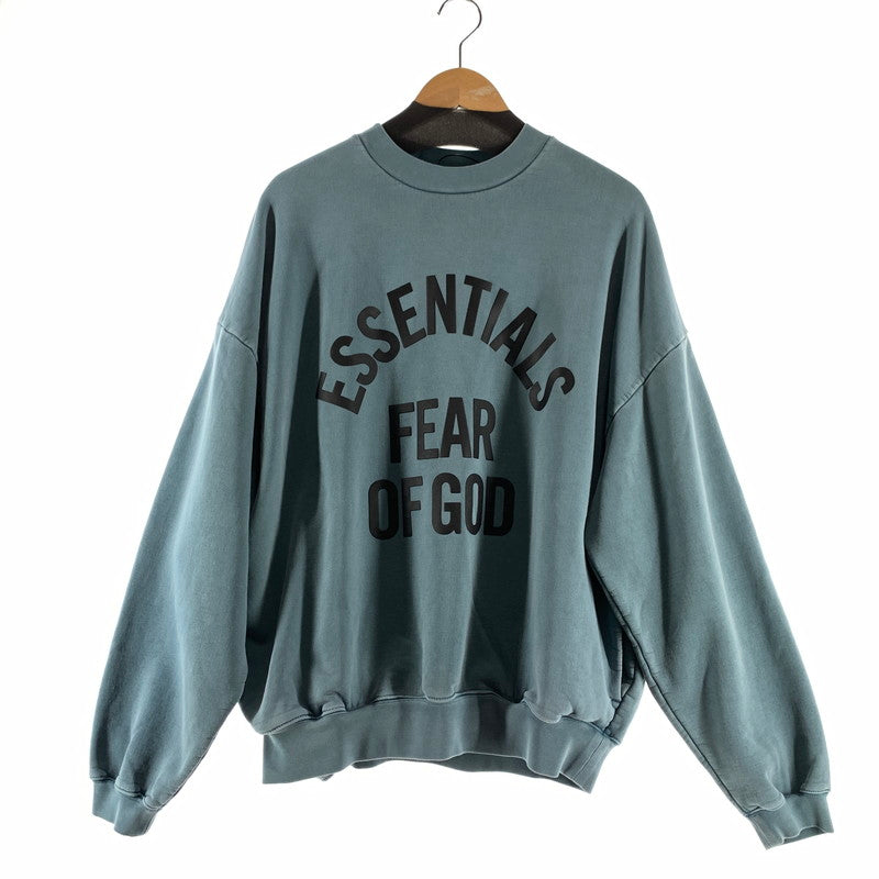 【中古品】【メンズ】 FOG ESSENTIALS エフオージーエッセンシャルズ ARCH LOGO CREWNECK アーチ ロゴ クルーネック トレーナー スウェット トップス 古着 142-260729-mh-19-fuzh サイズ：M カラー：ダークブルー 万代Net店