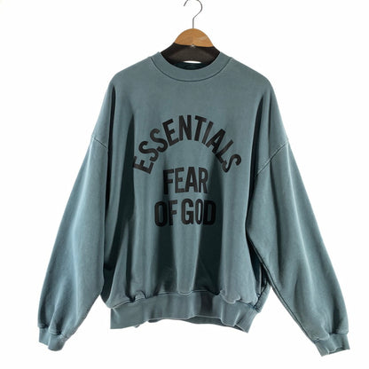 【中古品】【メンズ】 FOG ESSENTIALS エフオージーエッセンシャルズ ARCH LOGO CREWNECK アーチ ロゴ クルーネック トレーナー スウェット トップス 古着 142-260729-mh-19-fuzh サイズ：M カラー：ダークブルー 万代Net店