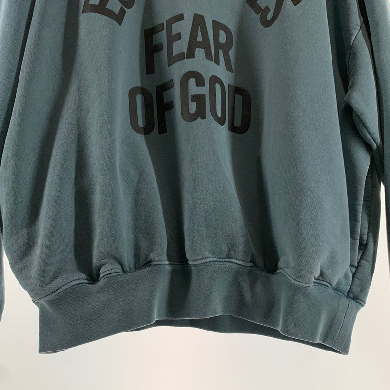 【中古品】【メンズ】 FOG ESSENTIALS エフオージーエッセンシャルズ ARCH LOGO CREWNECK アーチ ロゴ クルーネック トレーナー スウェット トップス 古着 142-260729-mh-19-fuzh サイズ：M カラー：ダークブルー 万代Net店