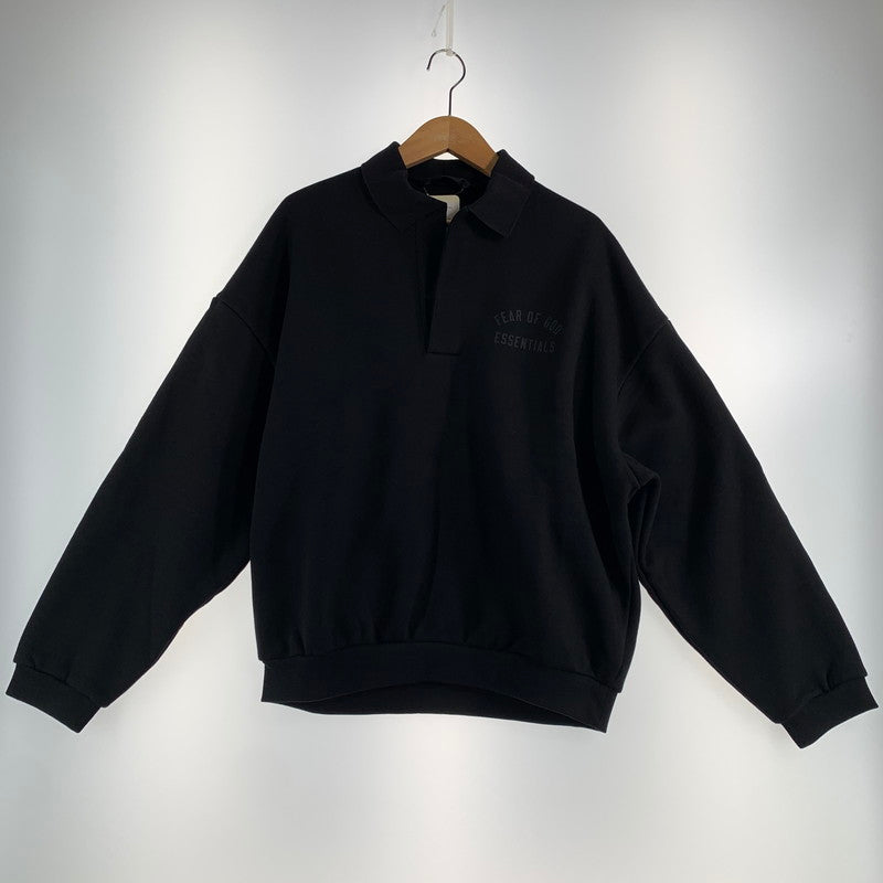 【中古品】【メンズ】 FOG ESSENTIALS エフオージーエッセンシャルズ SIGNATURE 90s トレーナー スウェット BLACK SIZE:S ※TOPボタン欠品 142-260719-io-51-fuzh 万代Net店