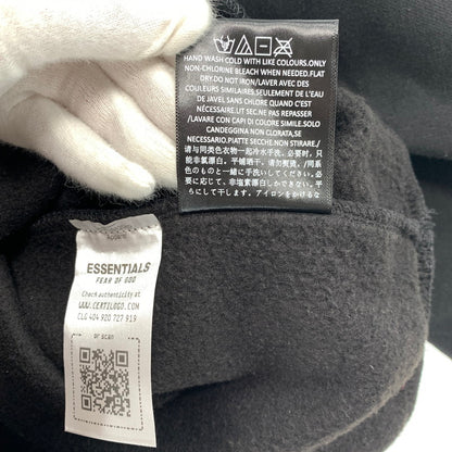 【中古品】【メンズ】 FOG ESSENTIALS エフオージーエッセンシャルズ SIGNATURE 90s トレーナー スウェット BLACK SIZE:S ※TOPボタン欠品 142-260719-io-51-fuzh 万代Net店