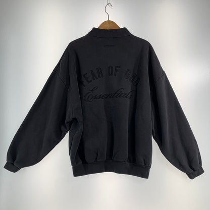 【中古品】【メンズ】 FOG ESSENTIALS エフオージーエッセンシャルズ EMBROIDERED CLASSIC POLO SWEAT SHIRT スウェット シャツ CHARCOAL SIZE:M 142-260719-io-52-fuzh 万代Net店