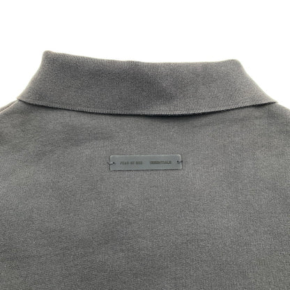 【中古品】【メンズ】 FOG ESSENTIALS エフオージーエッセンシャルズ EMBROIDERED CLASSIC POLO SWEAT SHIRT スウェット シャツ CHARCOAL SIZE:M 142-260719-io-52-fuzh 万代Net店