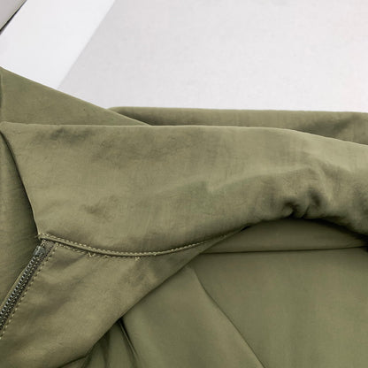【中古品】【メンズ】 FOG ESSENTIALS エフオージーエッセンシャルズ TEXTURED NYLON TRUCKER JACKET テクスチャード ナイロン トラックジャケット KHAKI SIZE:M 142-260719-io-59-fuzh 万代Net店