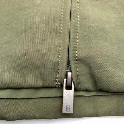 【中古品】【メンズ】 FOG ESSENTIALS エフオージーエッセンシャルズ TEXTURED NYLON TRUCKER JACKET テクスチャード ナイロン トラックジャケット KHAKI SIZE:M 142-260719-io-59-fuzh 万代Net店