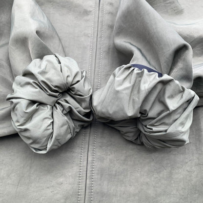 【中古品】【メンズ】 FOG ESSENTIALS エフオージーエッセンシャルズ TEXTURED NYLON TRUCKER JACKET テクスチャード ナイロン トラックジャケット KHAKI SIZE:M 142-260719-io-59-fuzh 万代Net店