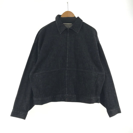 【中古品】【メンズ】 FOG ESSENTIALS エフオージー エッセンシャルズ FGE DENIM WORK JACKET デニムワークジャケット BLACK SIZE:S 142-260720-ky-09-fuzh 万代Net店