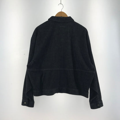 【中古品】【メンズ】 FOG ESSENTIALS エフオージー エッセンシャルズ FGE DENIM WORK JACKET デニムワークジャケット BLACK SIZE:S 142-260720-ky-09-fuzh 万代Net店