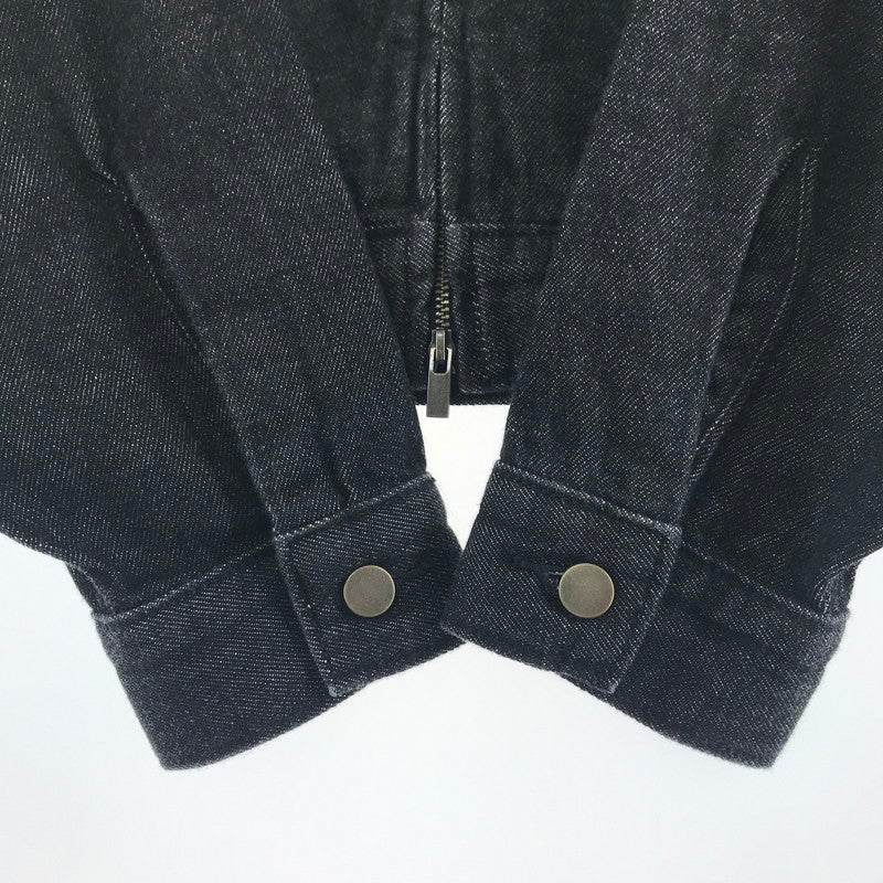 【中古品】【メンズ】 FOG ESSENTIALS エフオージー エッセンシャルズ FGE DENIM WORK JACKET デニムワークジャケット BLACK SIZE:S 142-260720-ky-09-fuzh 万代Net店