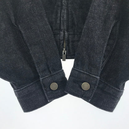 【中古品】【メンズ】 FOG ESSENTIALS エフオージー エッセンシャルズ FGE DENIM WORK JACKET デニムワークジャケット BLACK SIZE:S 142-260720-ky-09-fuzh 万代Net店