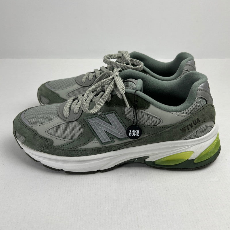 【中古美品】【メンズ】 WTAPS×NEW BALANCE ニューバランス U2010WT ABZORB 2010 "OLIVE DRAB" GRAY SIZE:27.5cm シューレース・箱有 スニーカー 靴 162-260719-io-12-fuzh 万代Net店