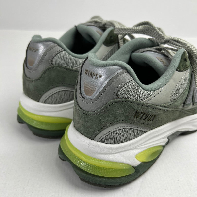 【中古美品】【メンズ】 WTAPS×NEW BALANCE ニューバランス U2010WT ABZORB 2010 "OLIVE DRAB" GRAY SIZE:27.5cm シューレース・箱有 スニーカー 靴 162-260719-io-12-fuzh 万代Net店