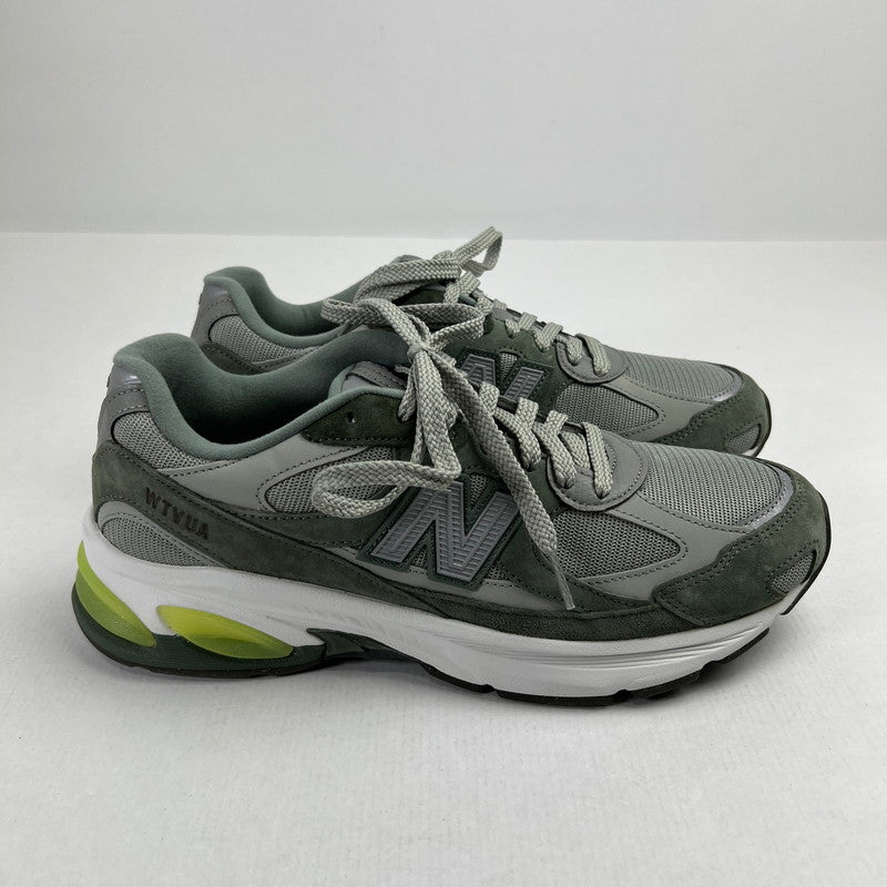 【中古美品】【メンズ】 WTAPS×NEW BALANCE ニューバランス U2010WT ABZORB 2010 "OLIVE DRAB" GRAY SIZE:27.5cm シューレース・箱有 スニーカー 靴 162-260719-io-12-fuzh 万代Net店