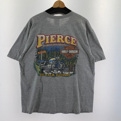 【中古品】【メンズ】 HARLEY－DAVIDSON ハーレーダビッドソン I GOT MINE USA製 2002 トップス 半袖 Tシャツ 古着 145-260726-mh-05-fuzh サイズ：XL カラー：グレー 万代Net店