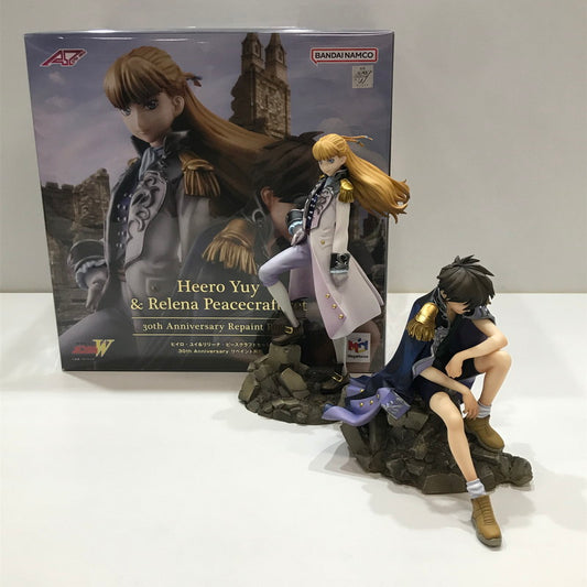【中古品】 完備品 アルファオメガ 新機動戦記ガンダムW ヒイロ・ユイ＆リリーナ・ピースクラフトセット 30th Anniversary リペイント再販 フィギュア 056-261014-io-14-fuzh 万代Net店