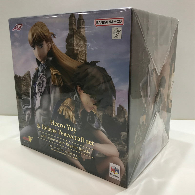 【中古品】 完備品 アルファオメガ 新機動戦記ガンダムW ヒイロ・ユイ＆リリーナ・ピースクラフトセット 30th Anniversary リペイント再販 フィギュア 056-261014-io-14-fuzh 万代Net店