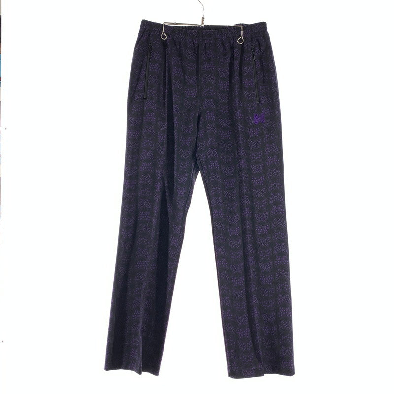 【中古品】【メンズ】 NEEDLES ニードルズ HM237 TRACK PANT-POLY JACQUARD トラックパンツ PURPLE.BLACK SIZE:M 151-260729-mh-28-fuzh サイズ：M カラー：パープルブラック 万代Net店