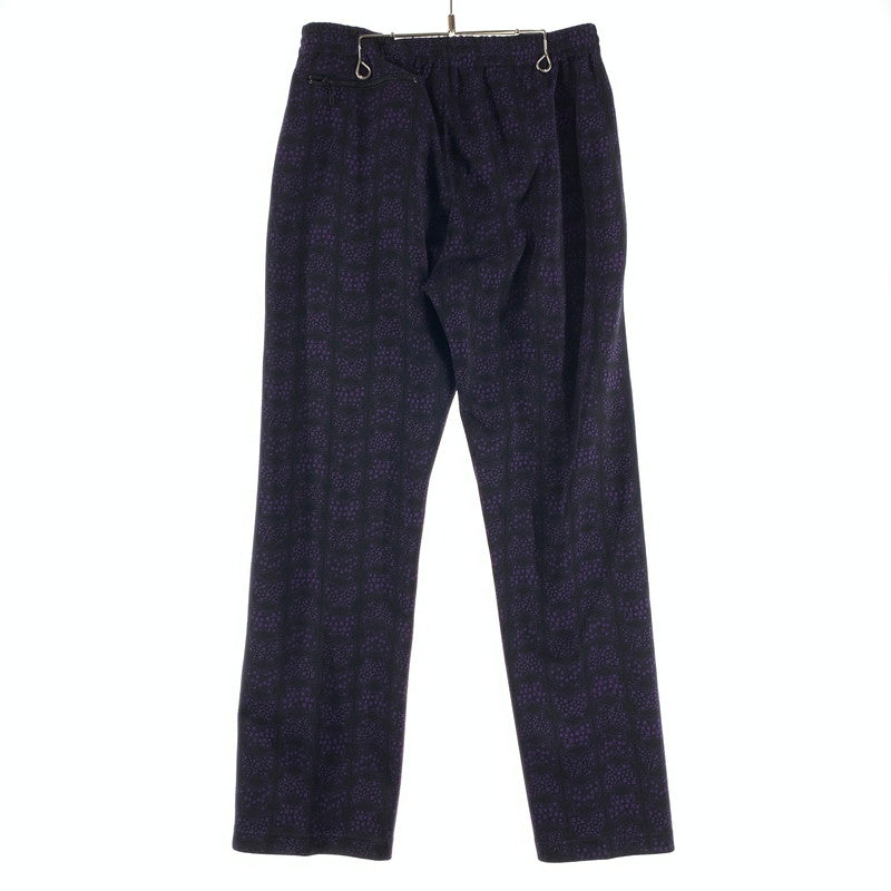 【中古品】【メンズ】 NEEDLES ニードルズ HM237 TRACK PANT-POLY JACQUARD トラックパンツ PURPLE.BLACK SIZE:M 151-260729-mh-28-fuzh サイズ：M カラー：パープルブラック 万代Net店