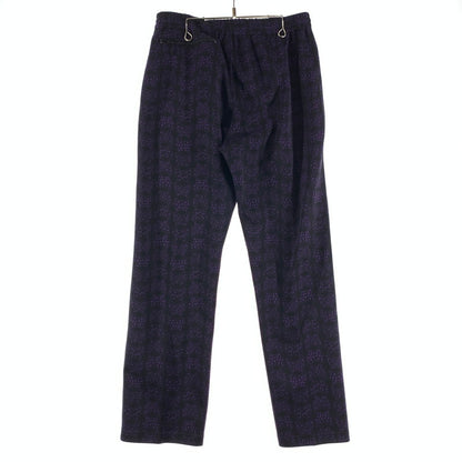 【中古品】【メンズ】 NEEDLES ニードルズ HM237 TRACK PANT-POLY JACQUARD トラックパンツ PURPLE.BLACK SIZE:M 151-260729-mh-28-fuzh サイズ：M カラー：パープルブラック 万代Net店
