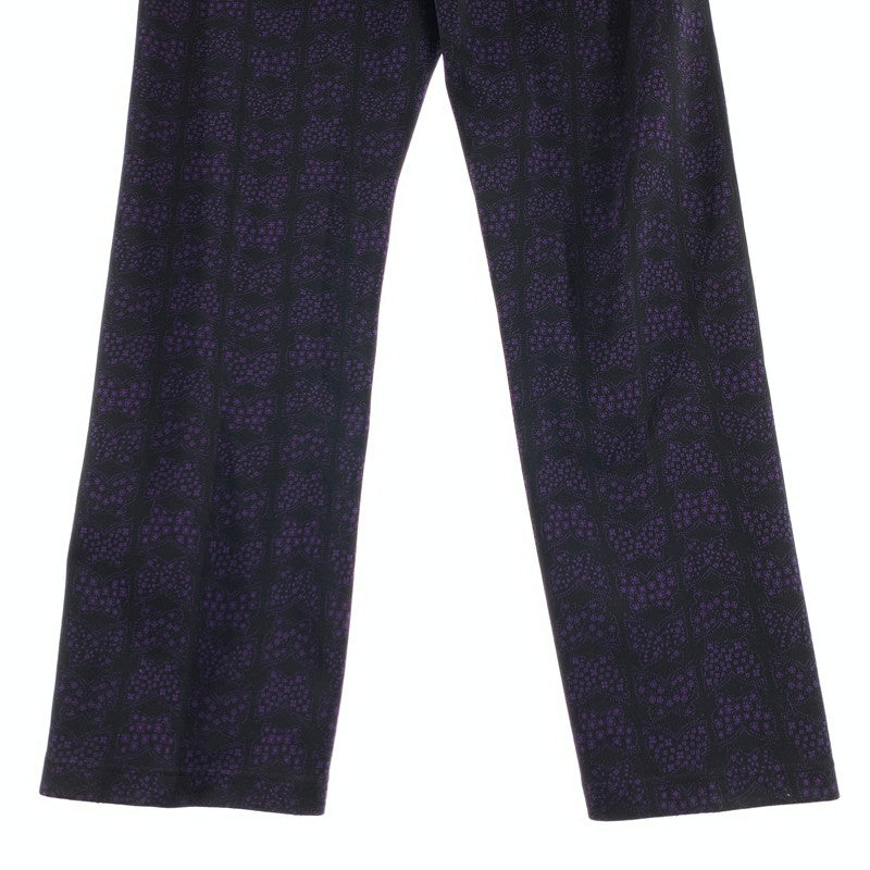 【中古品】【メンズ】 NEEDLES ニードルズ HM237 TRACK PANT-POLY JACQUARD トラックパンツ PURPLE.BLACK SIZE:M 151-260729-mh-28-fuzh サイズ：M カラー：パープルブラック 万代Net店