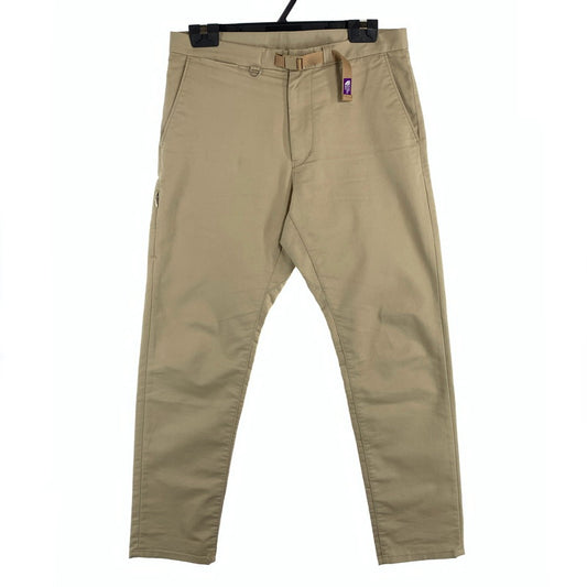 【中古品】【メンズ】 THE NORTH FACE NT5301N PURPLE LABEL STRETCH TWILL TAPERED PANTS ザ・ノースフェイス パープルレーベル パンツ ボトムス 155-260808-gm-24-fuzh サイズ：32 カラー：ベージュ 万代Net店