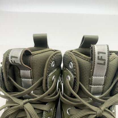 【中古品】【メンズ】 NIKE 805899-201 LUNAR FORCE 1 DUCKBOOT "MEDIUM OLIVE GUM" ナイキ ルナフォース 1 ダックブーツ スニーカー 160-260726-gm-41-fuzh サイズ：27cm カラー：カーキ 万代Net店