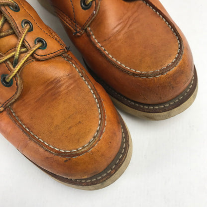 【中古品】【メンズ】 REDWING レッドウィング 8875 6INTH CLASSIC MOC TOEクラシックモックトゥー サイズ カラー BROWN SIZE:8.5 90年代 犬刻印 164-260721-ky-03-fuzh 万代Net店