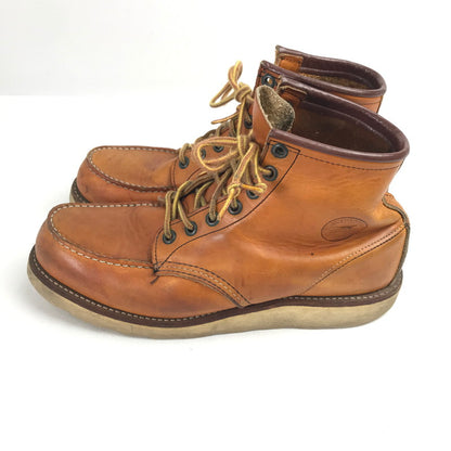 【中古品】【メンズ】 REDWING レッドウィング 8875 6INTH CLASSIC MOC TOEクラシックモックトゥー サイズ カラー BROWN SIZE:8.5 90年代 犬刻印 164-260721-ky-03-fuzh 万代Net店