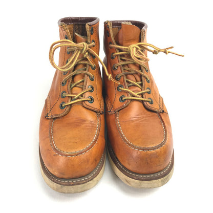 【中古品】【メンズ】 REDWING レッドウィング 8875 6INTH CLASSIC MOC TOEクラシックモックトゥー サイズ カラー BROWN SIZE:8.5 90年代 犬刻印 164-260721-ky-03-fuzh 万代Net店
