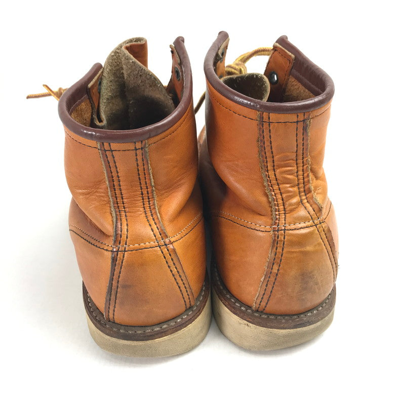 【中古品】【メンズ】 REDWING レッドウィング 8875 6INTH CLASSIC MOC TOEクラシックモックトゥー サイズ カラー BROWN SIZE:8.5 90年代 犬刻印 164-260721-ky-03-fuzh 万代Net店