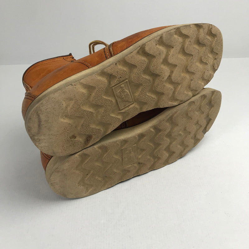 【中古品】【メンズ】 REDWING レッドウィング 8875 6INTH CLASSIC MOC TOEクラシックモックトゥー サイズ カラー BROWN SIZE:8.5 90年代 犬刻印 164-260721-ky-03-fuzh 万代Net店