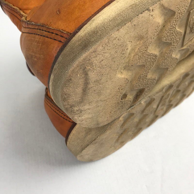 【中古品】【メンズ】 REDWING レッドウィング 8875 6INTH CLASSIC MOC TOEクラシックモックトゥー サイズ カラー BROWN SIZE:8.5 90年代 犬刻印 164-260721-ky-03-fuzh 万代Net店
