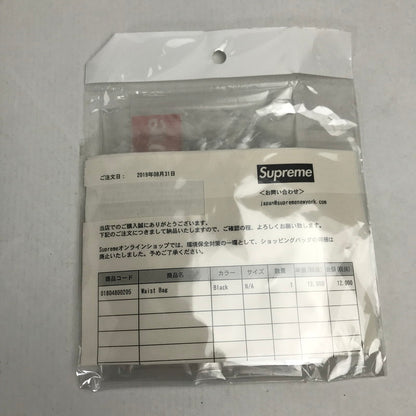 【中古品】【メンズ】 SUPREME シュプリーム 19AW WAIST BAG ウエスト バッグカラーBLACK カバン 188-260721-ky-05-fuzh 万代Net店