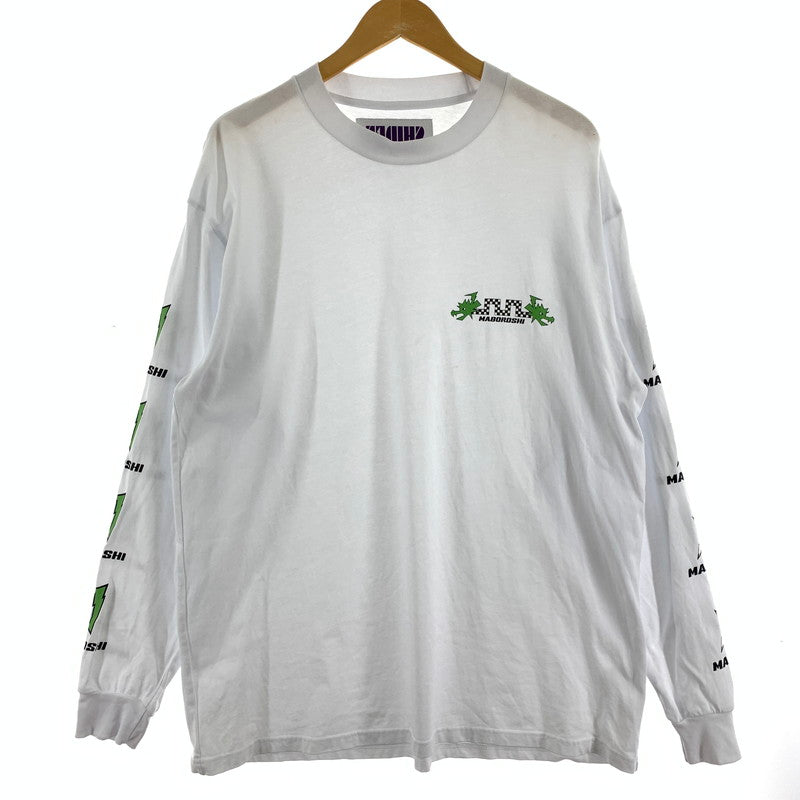 【中古品】【メンズ】 SHIDEN シデン 長袖Tシャツ WHITE/SIZE:S/MABOROSHI ※使用感有 140-260917-io-23-fuzh カラー：ホワイト 万代Net店