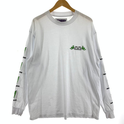 【中古品】【メンズ】 SHIDEN シデン 長袖Tシャツ WHITE/SIZE:S/MABOROSHI ※使用感有 140-260917-io-23-fuzh カラー：ホワイト 万代Net店