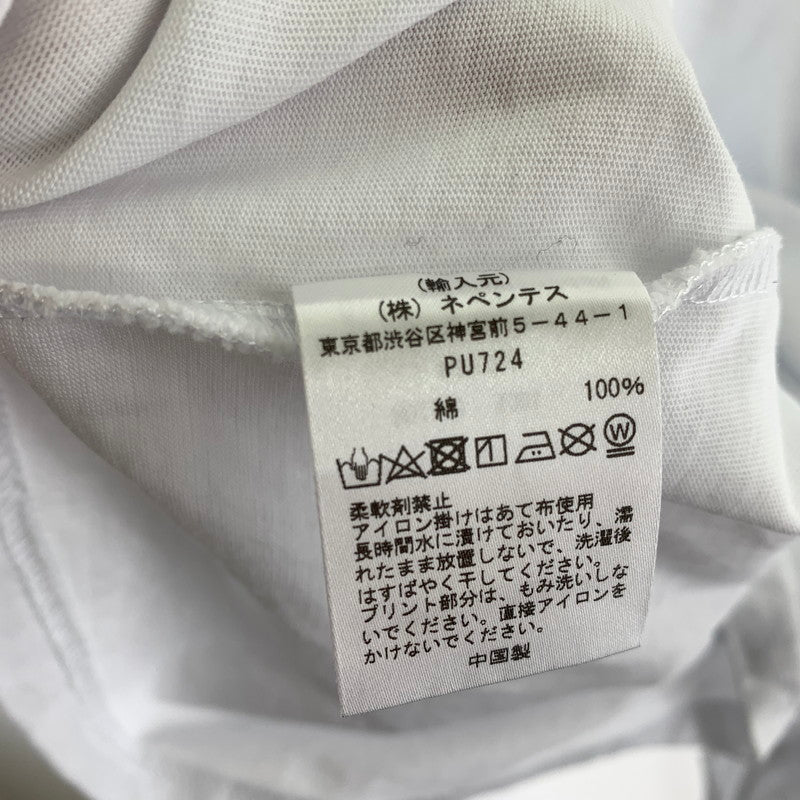 【中古品】【メンズ】 SHIDEN シデン 長袖Tシャツ WHITE/SIZE:S/MABOROSHI ※使用感有 140-260917-io-23-fuzh カラー：ホワイト 万代Net店